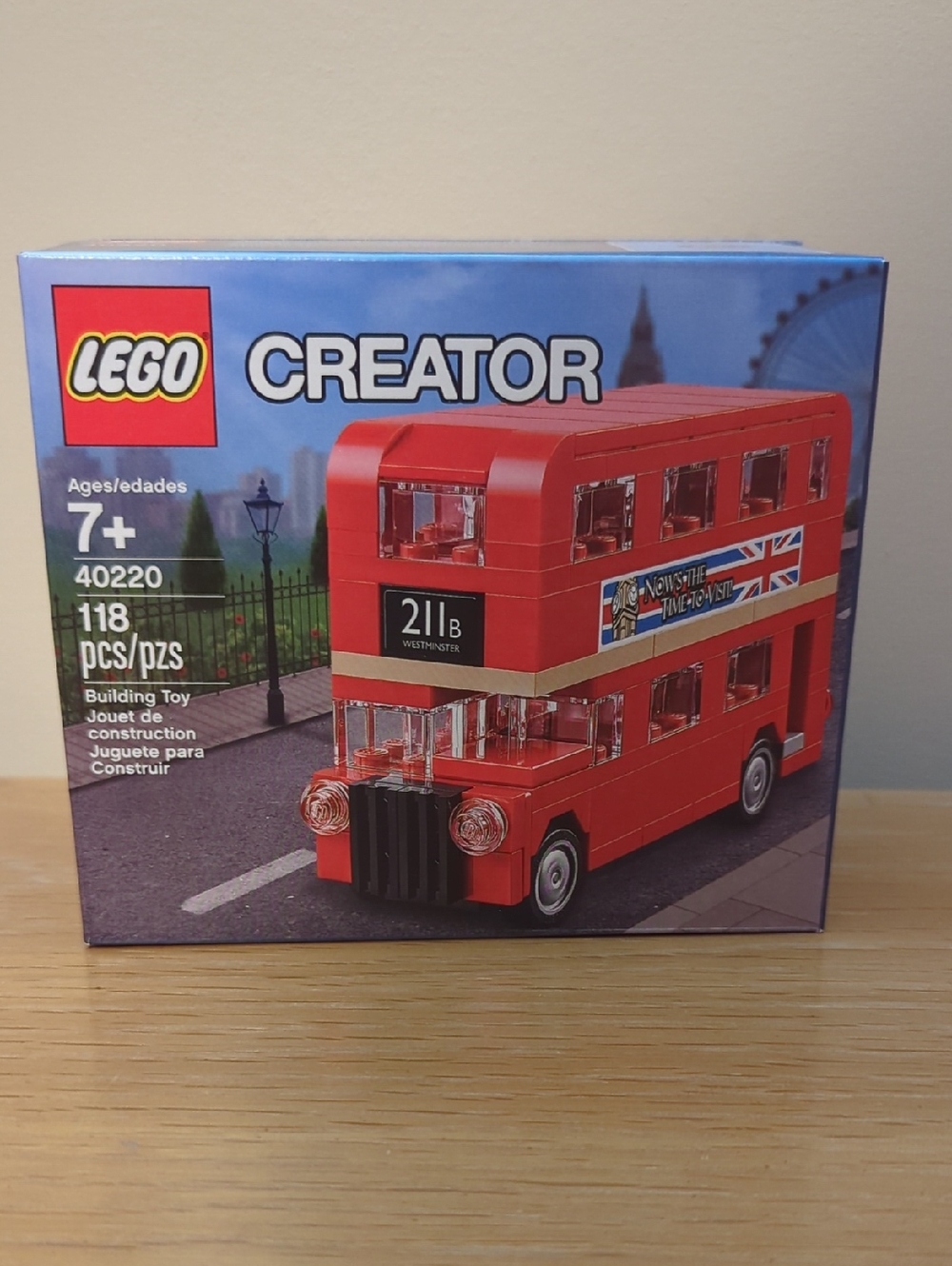 LEGO Creator Mini Double-Decker Bus 118 Piece New